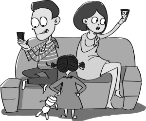 亲子时间，陪的是孩子，伴的是手机？