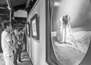 宁波有了首家民营的区级美术馆首展中很多作品描绘的是宁波的风土人情