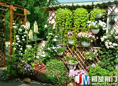 “月北京棠”的私人花园