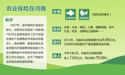 河南农业保险如何“保险”农业