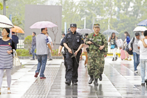 武装机动巡逻队满“一周岁”啦