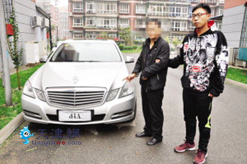 轿车被盗 丢钥匙惹的祸