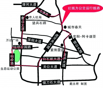 掇刀公交示意图