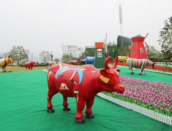 彩绘牛传说登陆宜昌！周末到宜昌之星会会它们吧