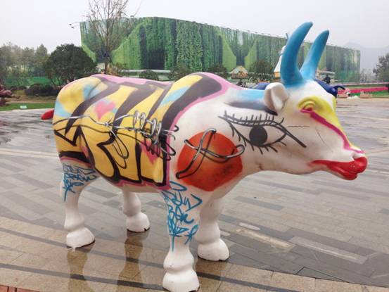 彩绘牛传说登陆宜昌！周末到宜昌之星会会它们吧