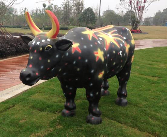 彩绘牛传说登陆宜昌！周末到宜昌之星会会它们吧