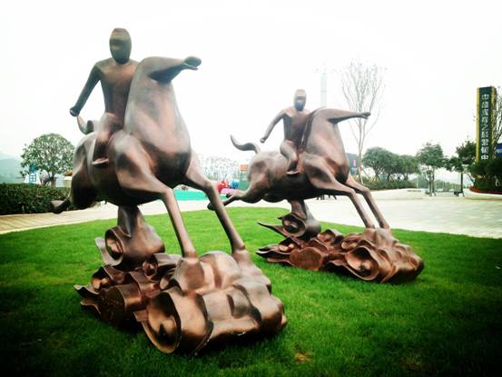 彩绘牛传说登陆宜昌！周末到宜昌之星会会它们吧