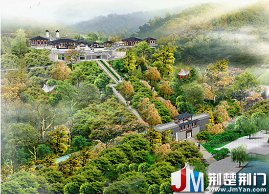 老莱子文化创意产业园鸟瞰图