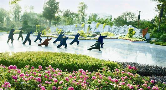 图为：宜居宜业的幸福荆门