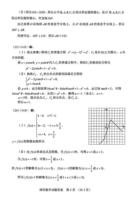 2016年高考湖北试题及答案公布