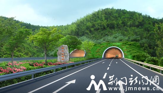 碑凹山隧道效果图