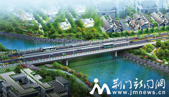 爱飞客大道跨总干渠大桥效果图_副本