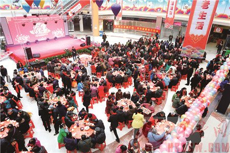 黄石第二届“千叟宴”暖意融融