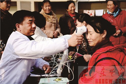 卫生应急知识进乡村