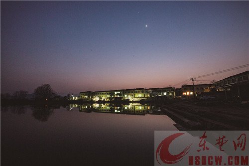 东楚晚报记者“新春走基层” 探访沙湖村 去年洪水围困  如今“孤岛”重生