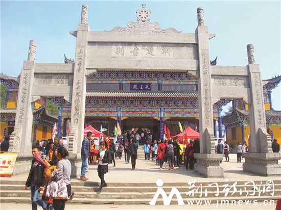 荆楚古刹纪山寺（纪山庙会配图）