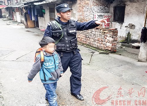 五龄童走失幸好记得幼儿园