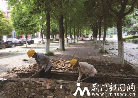 白云大道非机动车道路面破除_副本