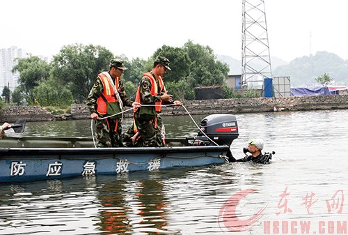 实战练兵防大汛