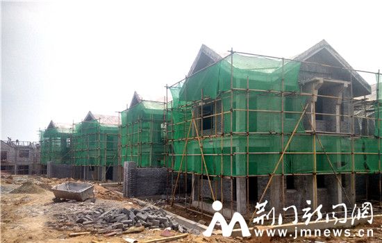 正在建设的苏集·苏院新社区一角